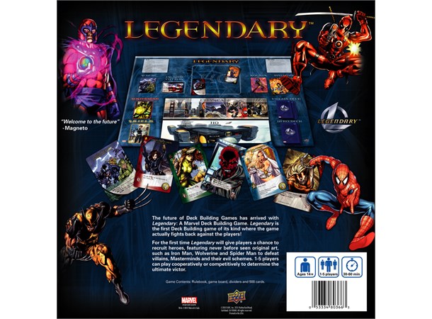 Legendary Marvel Deck Building Game